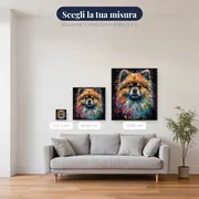 Volpino di Pomerania, Palla di Pelo - Diamond Painting – misure disponibili