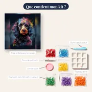 Caniche Royal, Allure Fière – contenu du kit