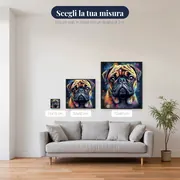 Carlino, Ritratto Divertente Diamond Painting – misure disponibili