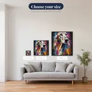 English Setter at Rest Diamond Painting – available sizes