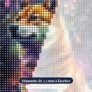 Corgi, Compagnon Joyeux – gros plan des diamants
