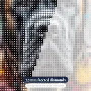 Protective Bullmastiff Diamond Painting – diamond close-up