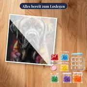 Schützender Mastiff Diamond Painting – Set bereit zum Loslegen