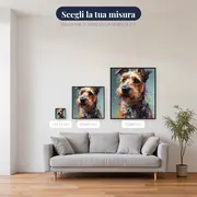 Yorkshire Terrier Sveglio Diamond Painting – misure disponibili