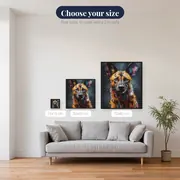 Loyal German Shepherd Diamond Painting – available sizes