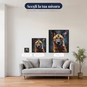 Pastore Tedesco Fedele Diamond Painting – misure disponibili
