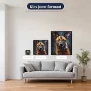 Loyale Duitse Herder Diamond Painting – beschikbare formaten