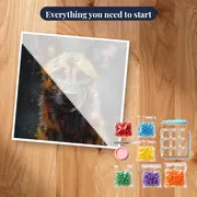 Loyal German Shepherd Diamond Painting – kit ready to start