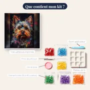 Yorkshire Terrier au Repos – contenu du kit