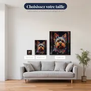 Yorkshire Terrier au Repos – tailles disponibles