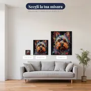 Yorkshire Terrier a Riposo - Diamond Painting – misure disponibili