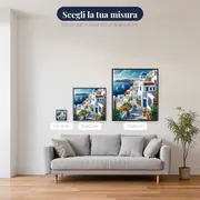 Diamond Painting Santorini, Vicoli di Luce – misure disponibili