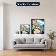 Amalfi, Colori della Costa Diamond Painting – misure disponibili