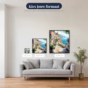 Amalfi, Kleuren van de Kust Diamond Painting – beschikbare formaten