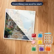 Amalfi, Colors of the Coast Diamond Painting – kit ready to start