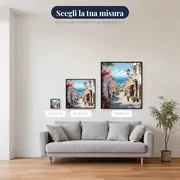 Riviera, Balcone sul Golfo - Diamond Painting – misure disponibili