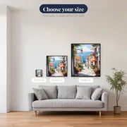 Riviera, Shaded Corners of the South Diamond Painting – available sizes