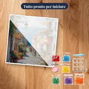 Riviera, Ombre della Costa Azzurra Diamond Painting – kit pronto per iniziare