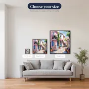 Pink House, Provencal Charm Diamond Painting – available sizes