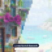 Marine Terrace, Secret Cove Diamond Painting – diamond close-up