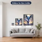 Diamond Painting Pokémon Glaziola Waldpfad – verfügbare Größen