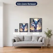 Diamond Painting Pokémon Glaceon Bospad – beschikbare formaten