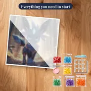 Pokémon Diamond Painting Glaceon Forest Path – kit ready to start