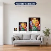 Diamond Painting Pokémon I Quattro Inseparabili – misure disponibili