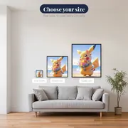 Pokémon Diamond Painting Pikachu Sea Breeze – available sizes