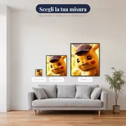 Diamond Painting Pokémon Detective Pikachu L'Indagine Sfocata – misure disponibili