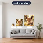 Diamond Painting Pokémon Eevee Dolcezza nel Bosco – misure disponibili