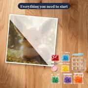 Pokémon Diamond Painting Eevee Forest Serenity – kit ready to start