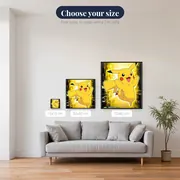 Pokémon Diamond Painting Pikachu Lightning Strikes – available sizes