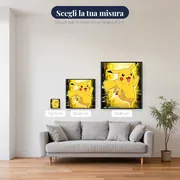 Diamond Painting Pokémon Pikachu Fulmini – misure disponibili