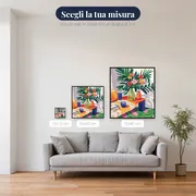 Mazzo di fiori di stagione in vaso - Diamond Painting – misure disponibili