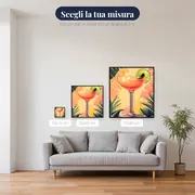 Cocktail di frutta tropicale e lime Diamond Painting – misure disponibili