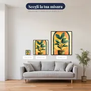 Pianta d'interno strutturata in un arco Diamond Painting – misure disponibili