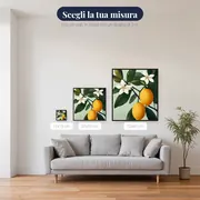 Ramo di limone con frutti gialli Diamond Painting – misure disponibili