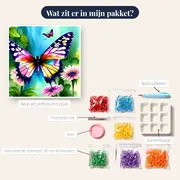 Aquarelvlinders in het Licht – inhoud van het pakket