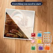 Rustic Bread Basket Diamond Painting – kit ready to start