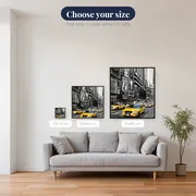 New York Yellow Taxis Diamond Painting – available sizes