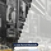 New York Yellow Taxis Diamond Painting – diamond close-up