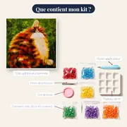 Matou dodu aux fleurs sauvages – contenu du kit