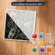 I Love You A Latte – Diamond Painting Coffee Cups – kit ready to start