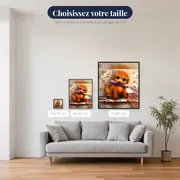 Chiot Artiste aux Yeux de Rêve – tailles disponibles