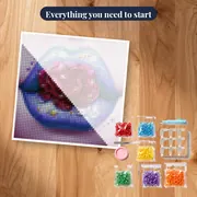 Glossy Purple and Flamboyant Rose Lips – kit ready to start