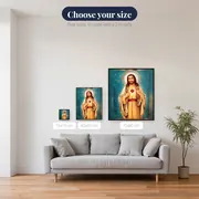 Sacred Heart of Jesus Diamond Painting – available sizes