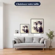 Duo de Chatons aux Yeux de Saphir – tailles disponibles