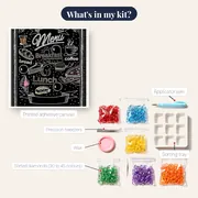 Daily Menu Diamond Painting – kit contents