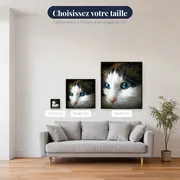 Félin aux Yeux d'Étoiles – tailles disponibles